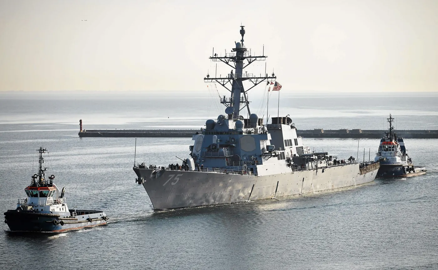USS Donald Cook w Gdyni