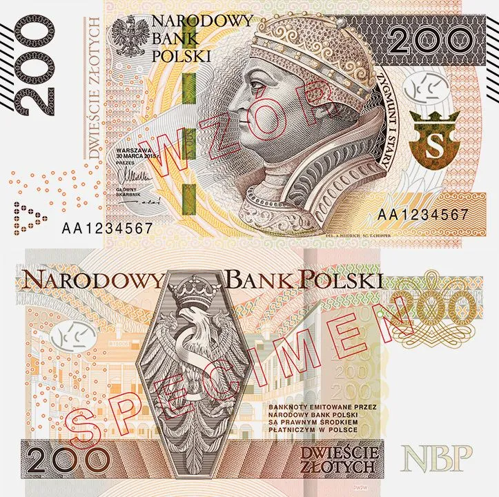 Nowy 200-złotowy banknot