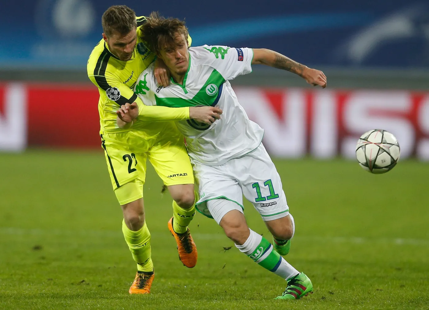 Liga Mistrzów: KVV Gent - VfL Wolfsburg 2:3. WIDEO