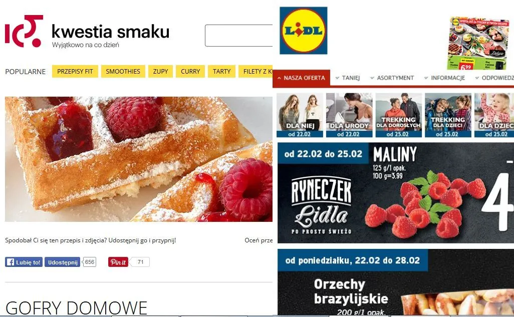 Kwestia smaku kontra Lidl