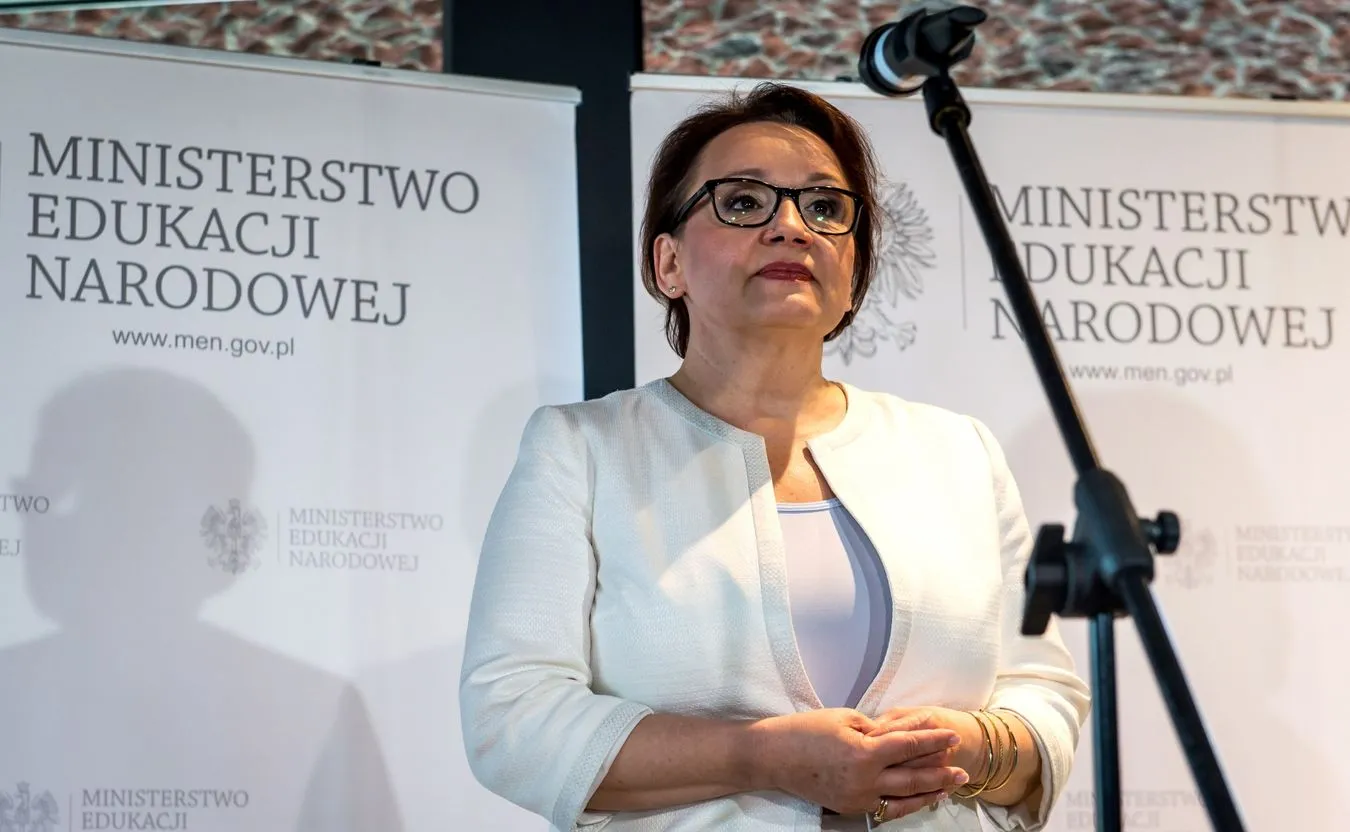 Szefowa MEN Anna Zalewska