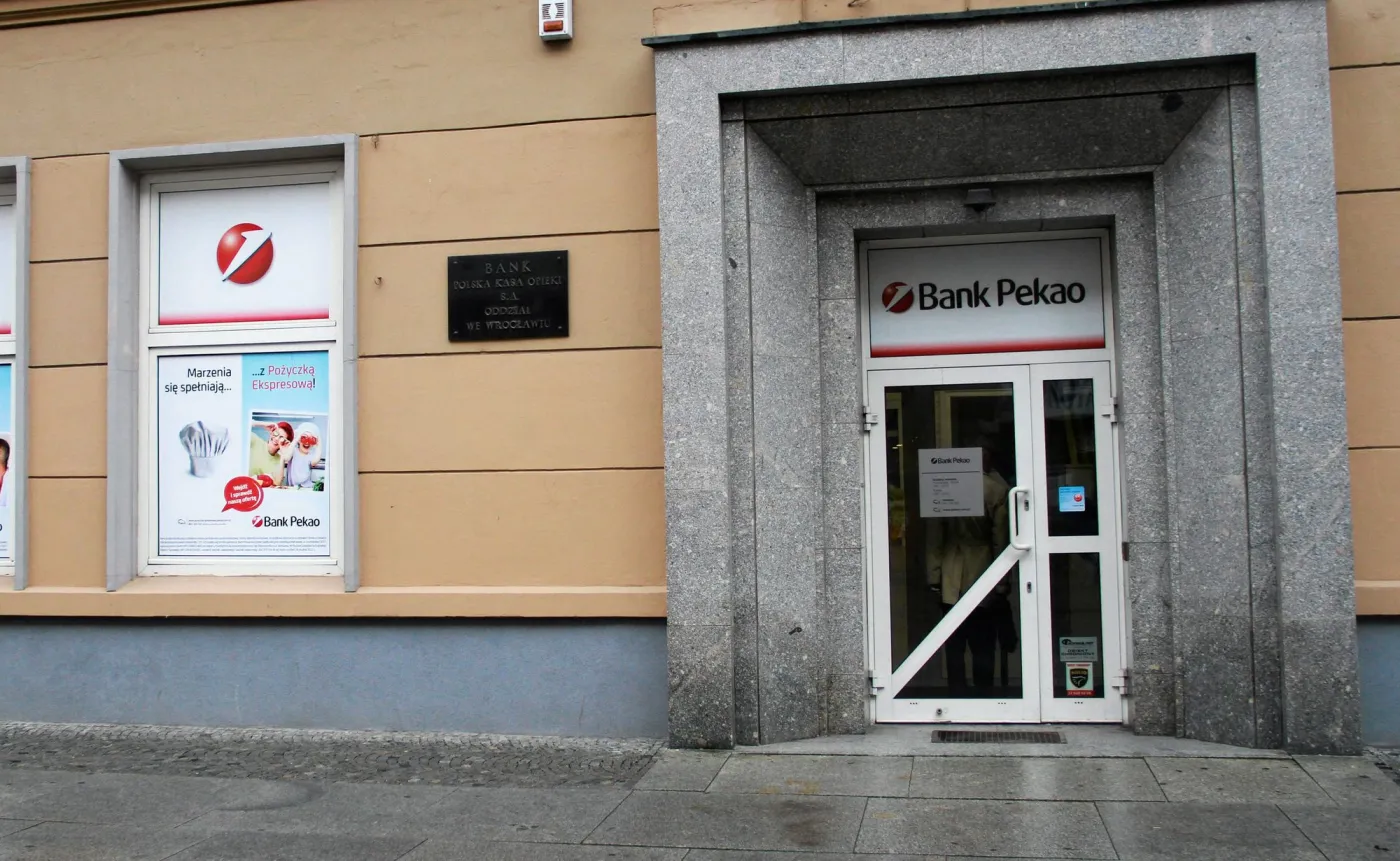 Oddział banku Pekao SA