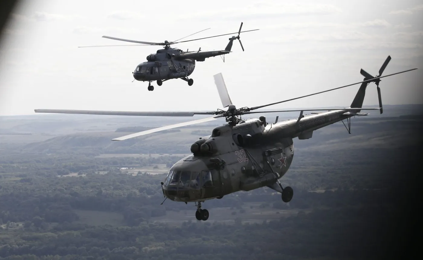 Rosyjskie śmigłowce Mi-8