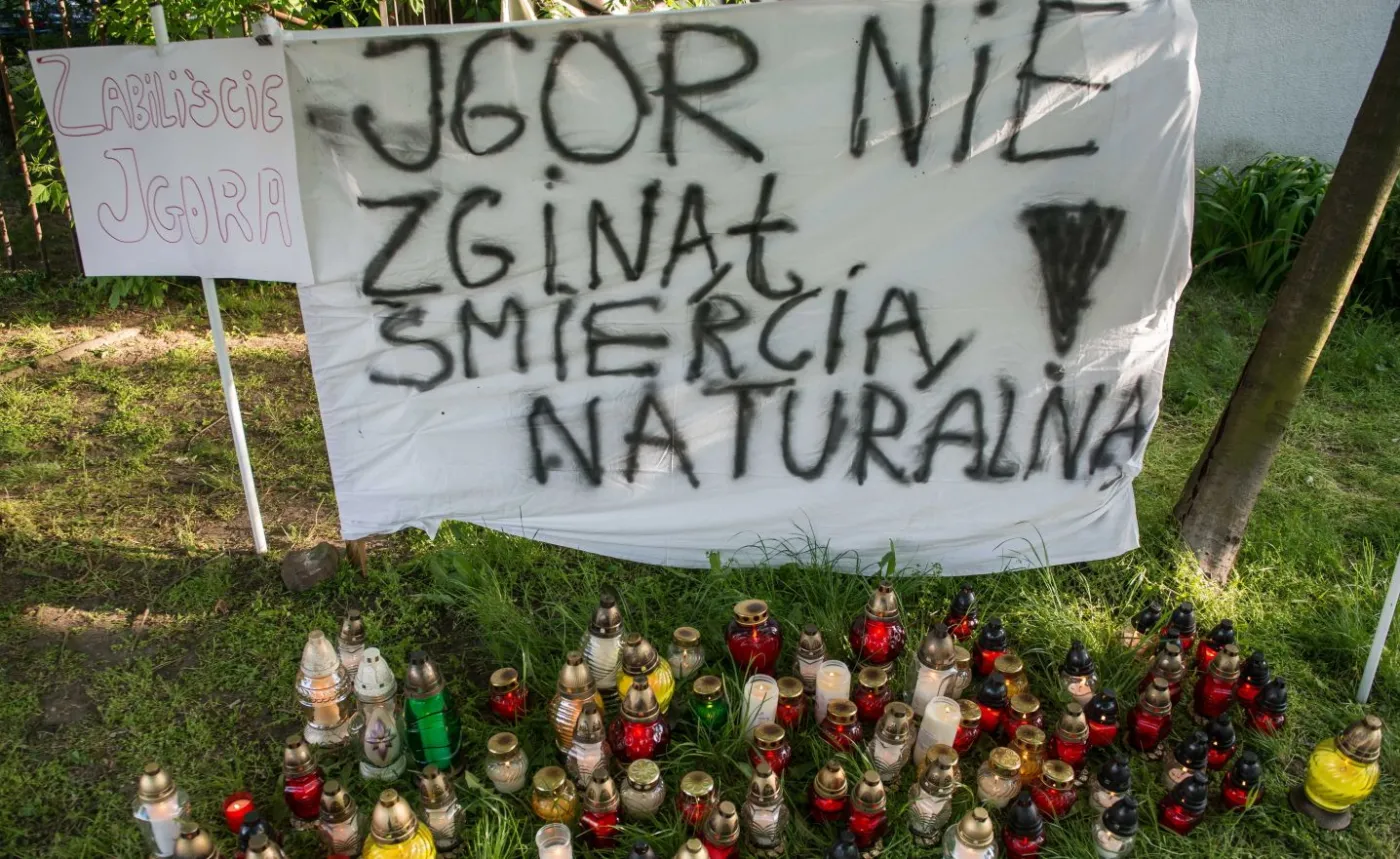 Protest po śmierci Igora