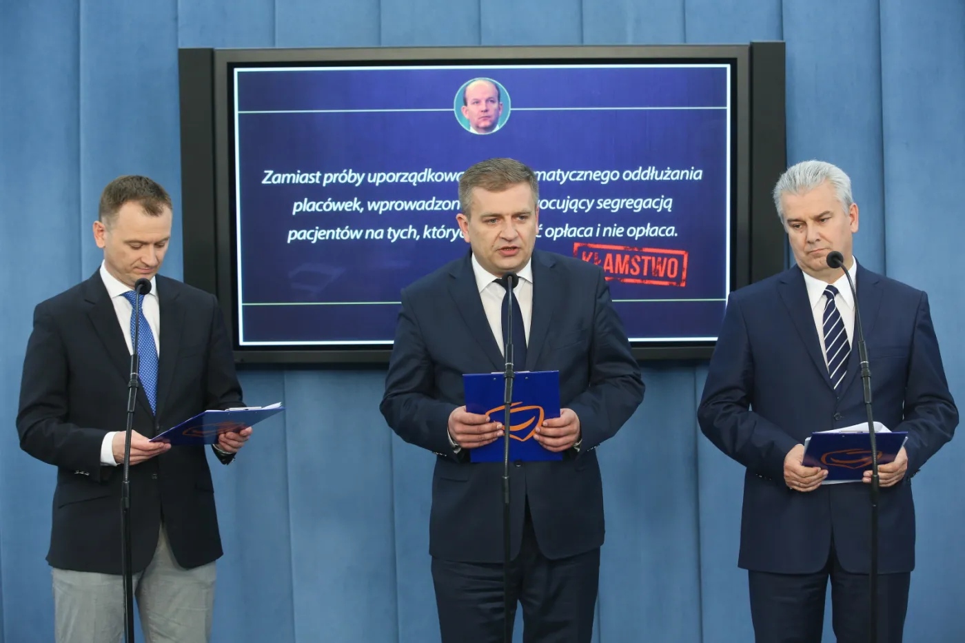 Konferencja prasowa PO