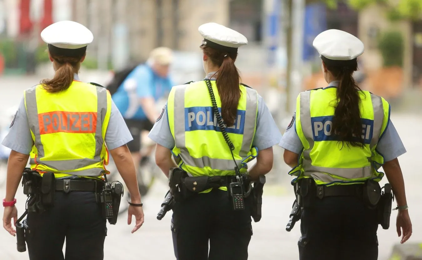 Policja w Duesseldorfie