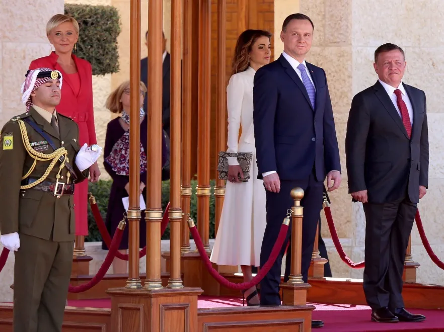 Przy Ranii każda wypada blado? Agata Duda w modowym starciu z królową Jordanii. FOTO