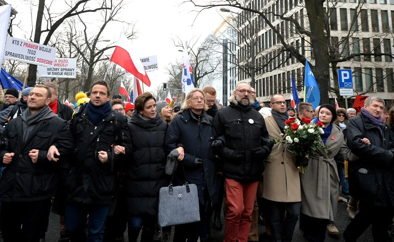 Manistacja KOD i opozycji