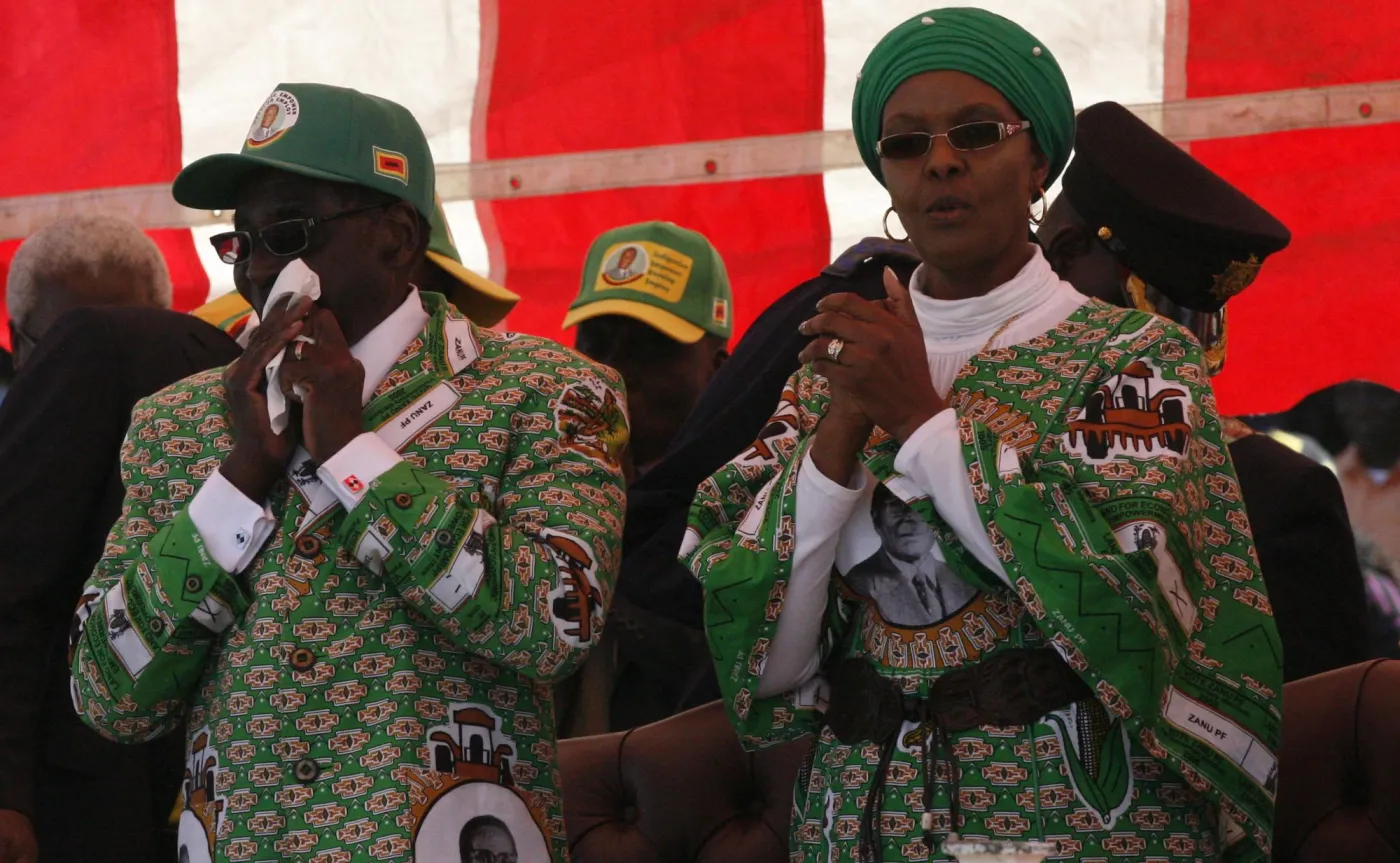 Robert i Grace Mugabe 