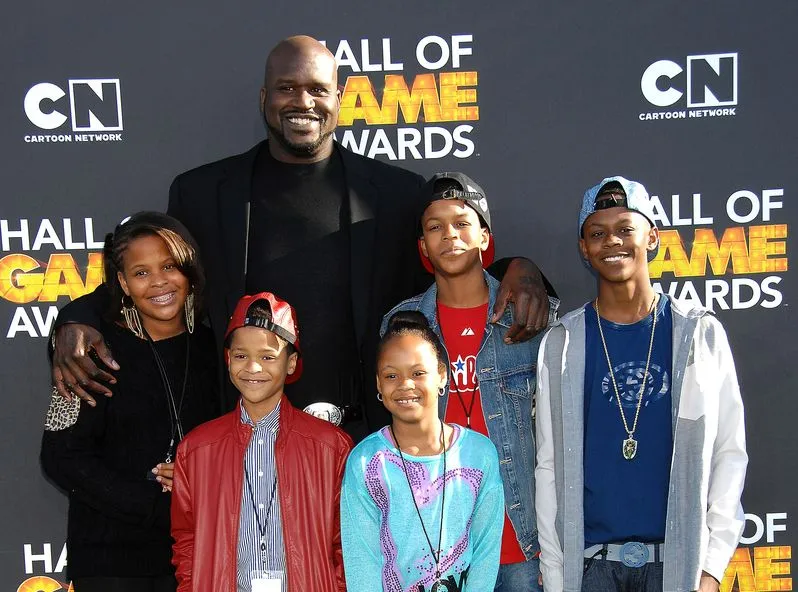 Shaquille O'Neal i dzieci
