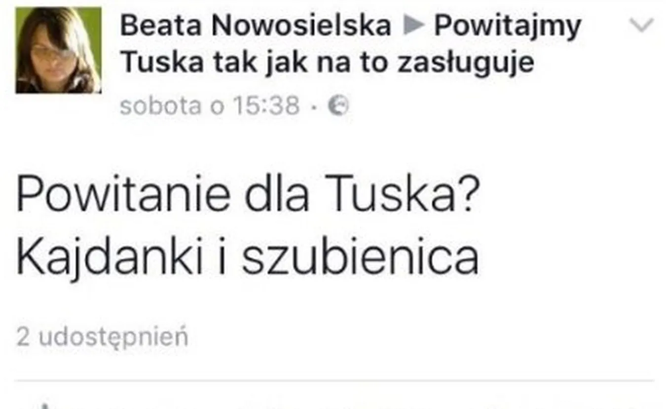 Wpis Beaty Nowosielskiej