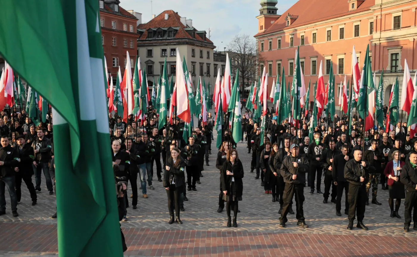 Marsz ONR w Warszawie