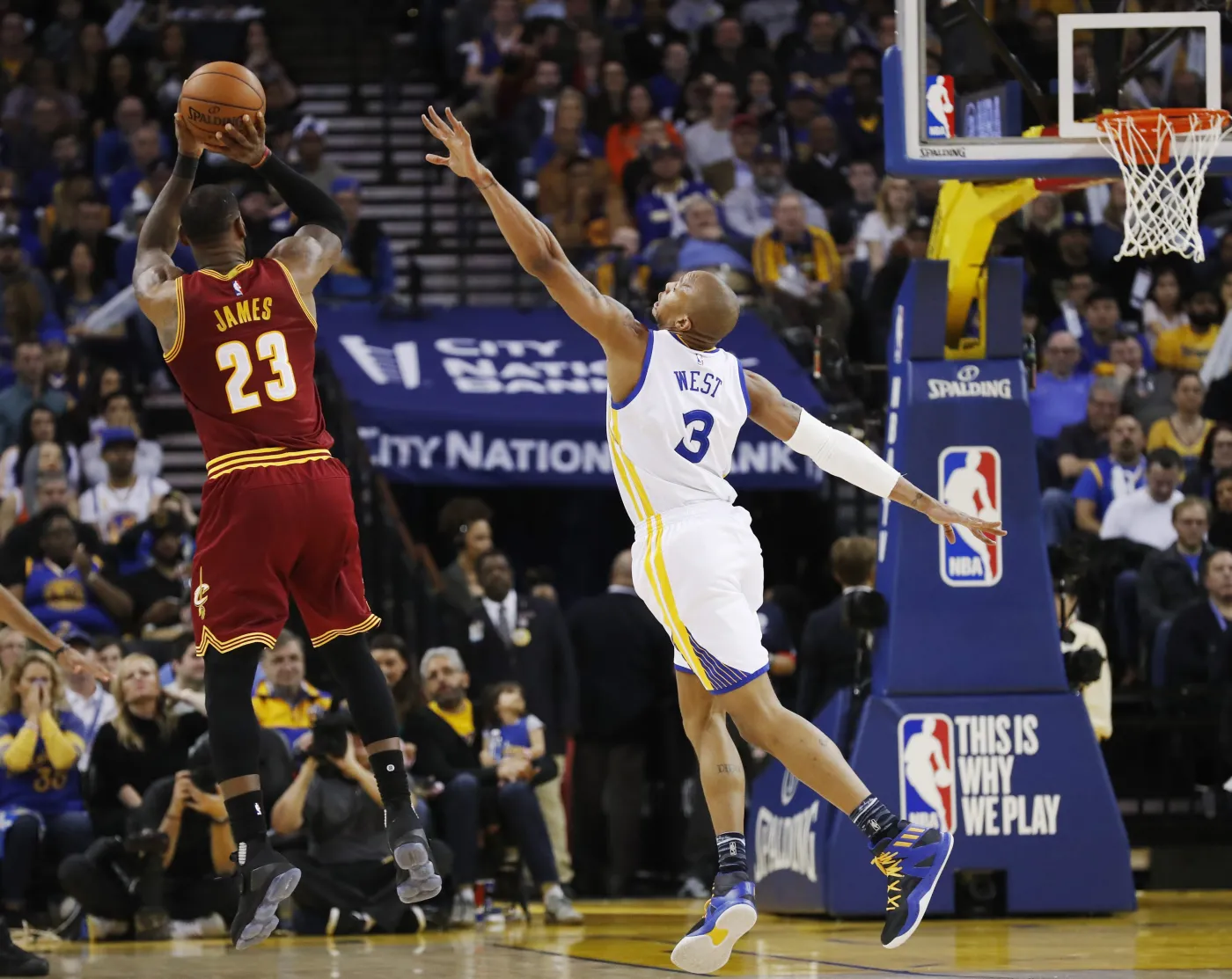 LeBron James i David West