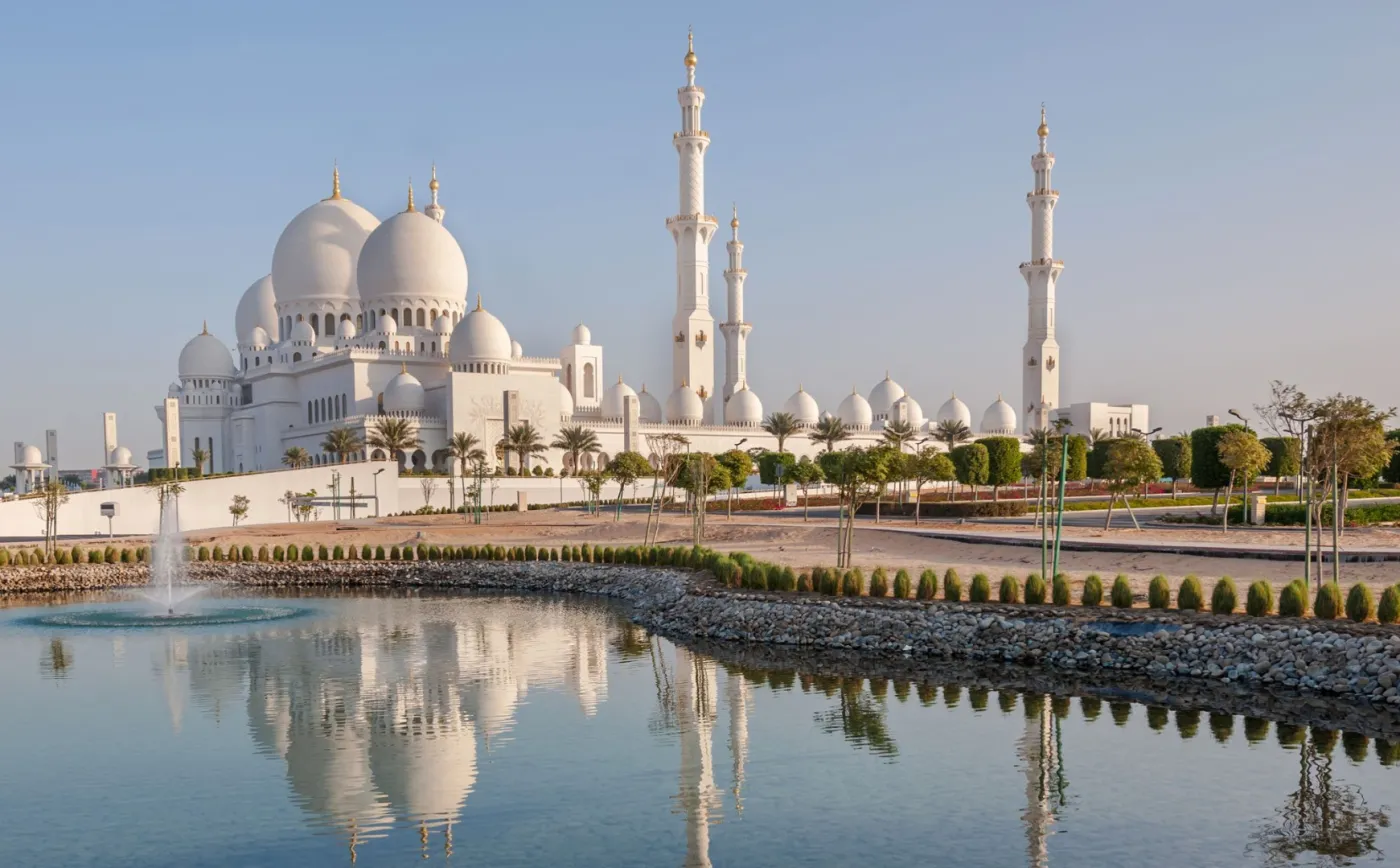 Słynny meczet w Abu Dabi