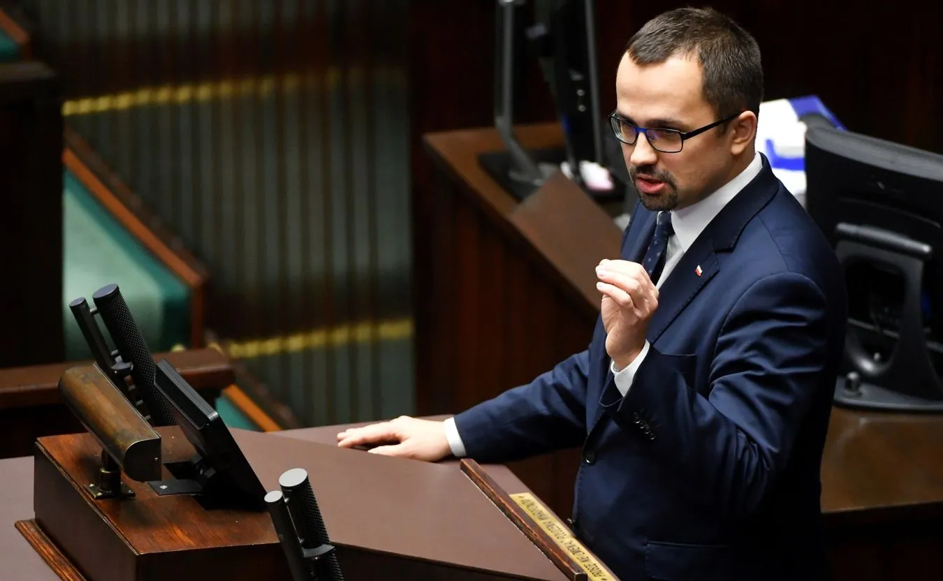 Poseł PiS Marcin Horała