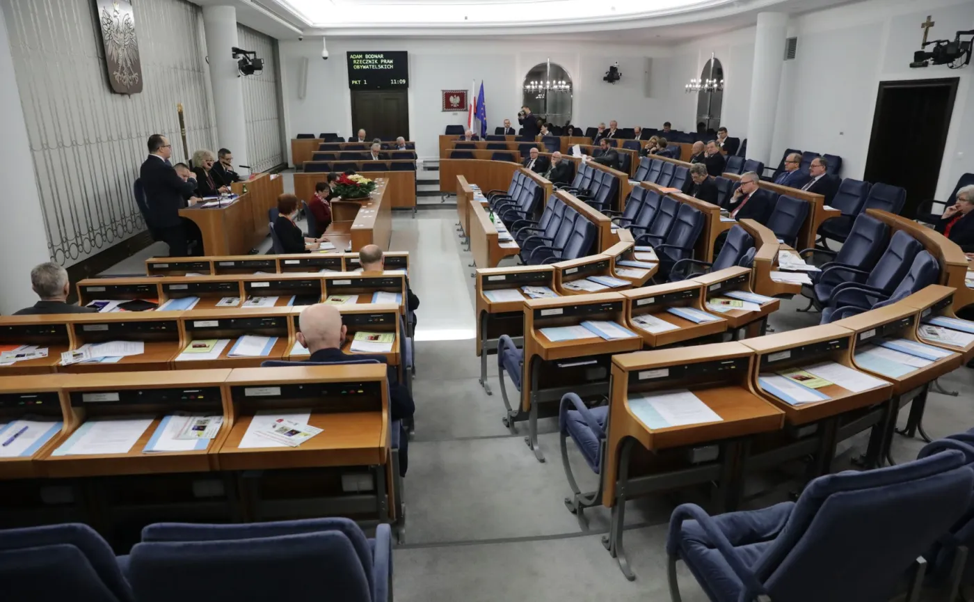 sala posiedzeń Senatu