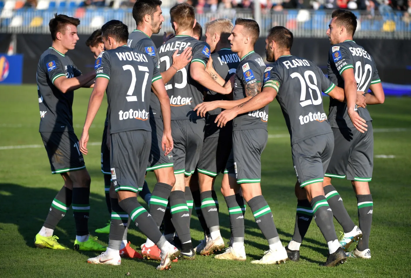Zawodnicy Lechii Gdańsk