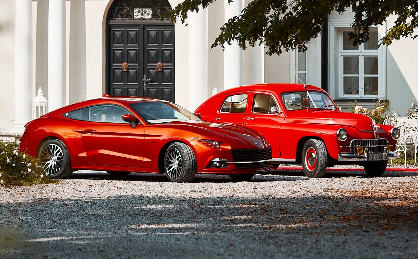 Warszawa M20 GT i M20. Nadwozie nowego modelu ma być autorskim projektem KHM Motor Poland 