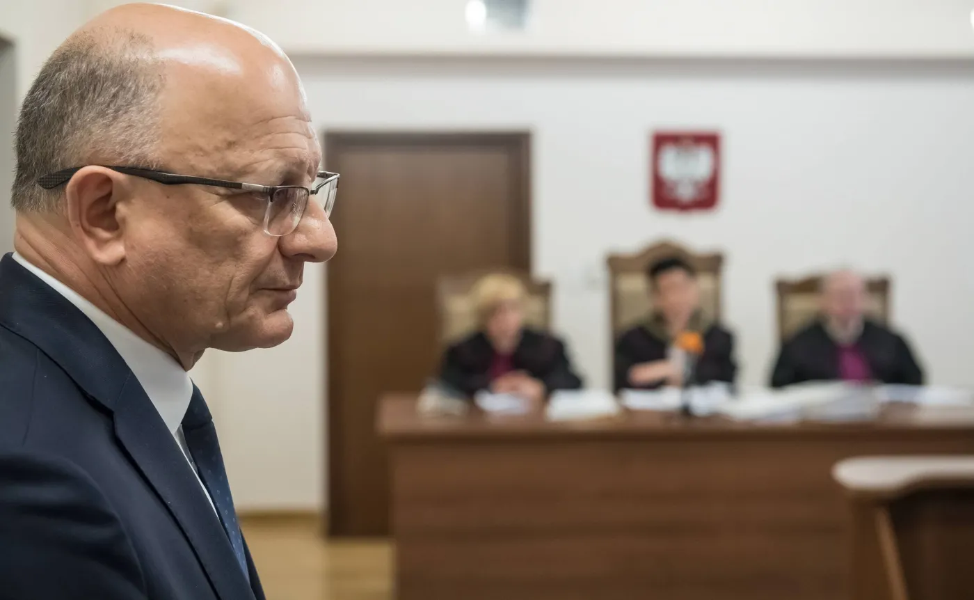 Krzysztof Żuk w sądzie