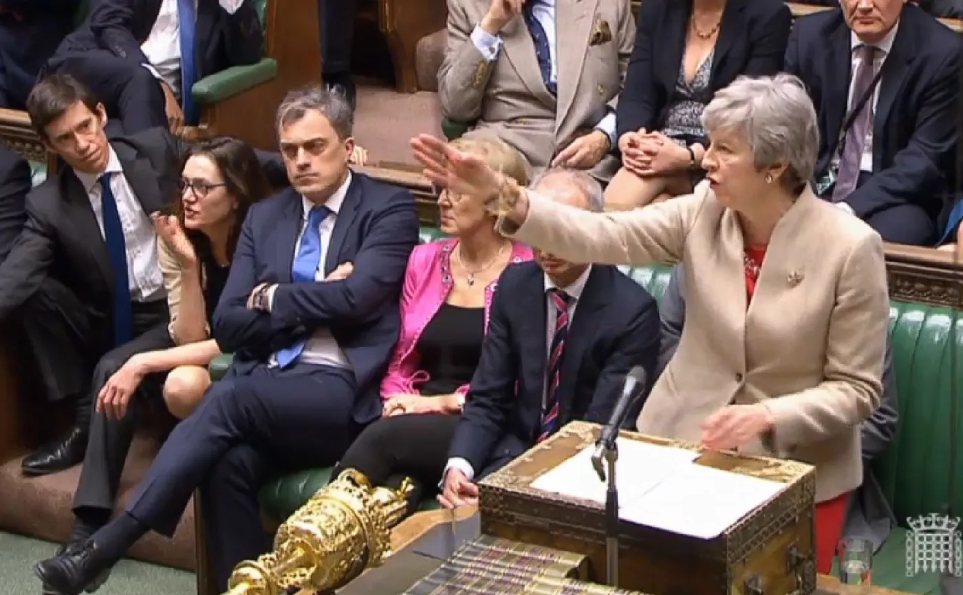 Theresa May w Izbie Gmin