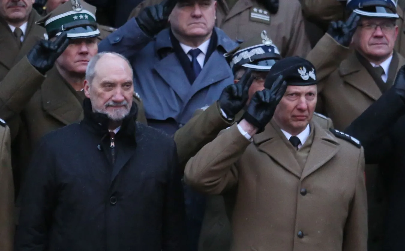 Antoni Macierewicz i gen. Mirosław Różański 