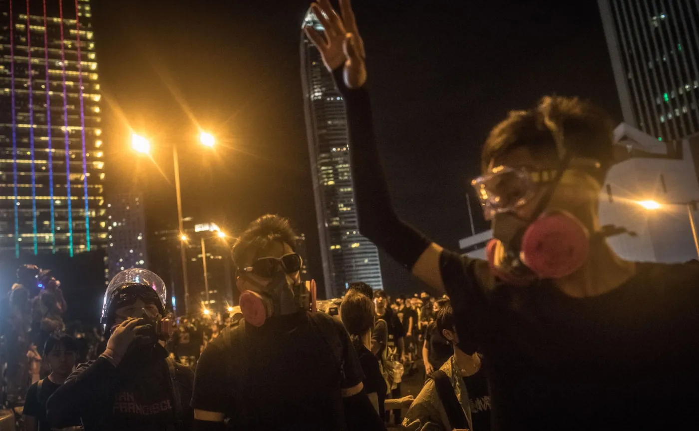 Protesty w Hong Kongu