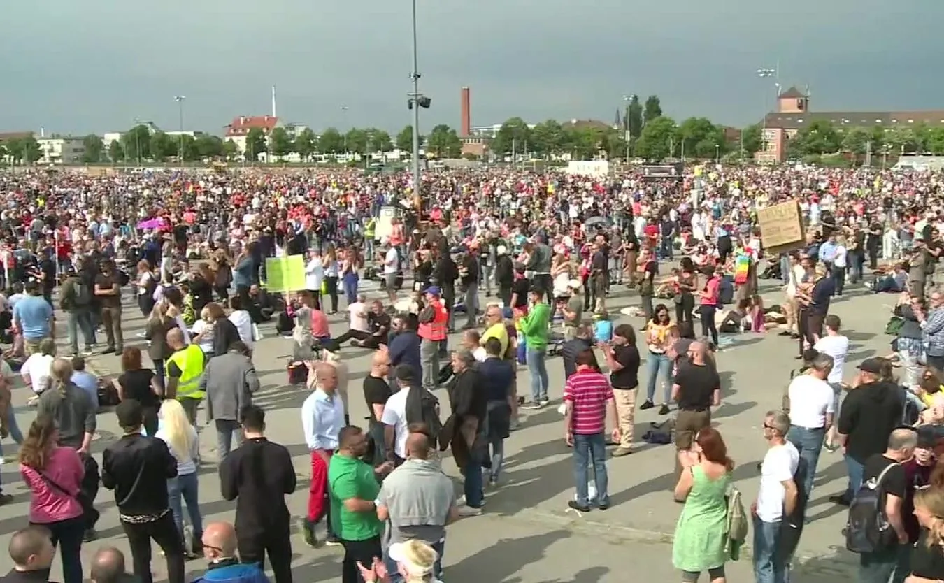 Protest w Niemczech