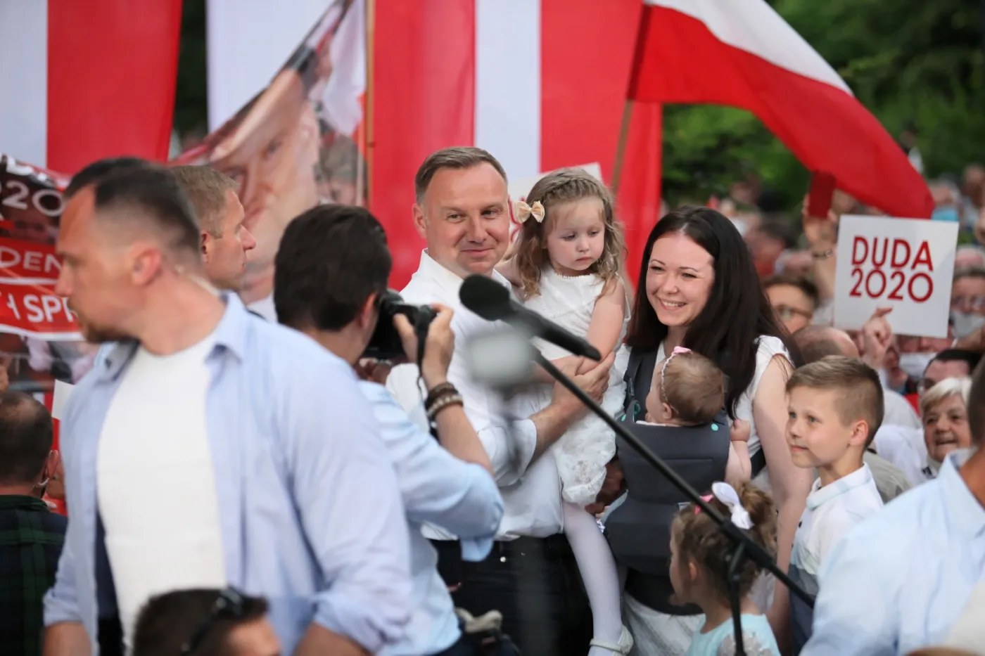 Duda: Nie ma zgody, by prezydentem został ten, który działa przeciw Polsce