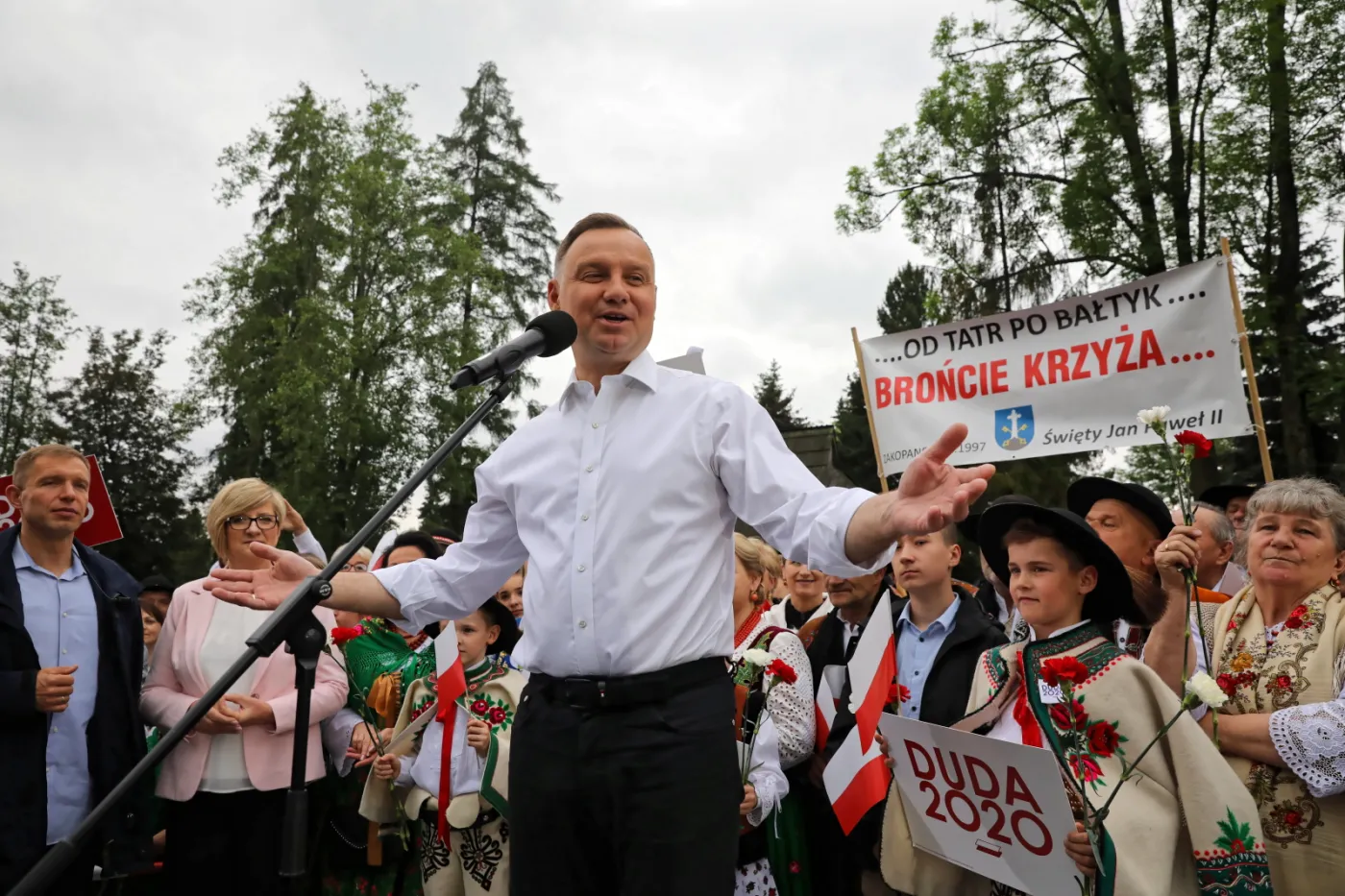 Duda w Poroninie definiuje rodzinę i mówi: Nie pozwolę na eksperymenty z dziećmi