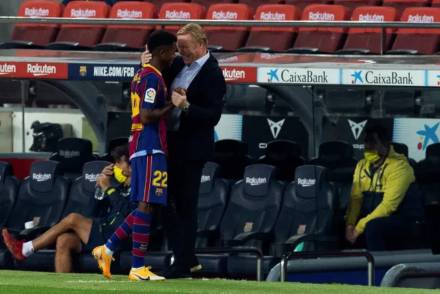 Ansu Fati przyćmił Lionela Messiego. Udany debiut Ronalda Koemana w Barcelonie