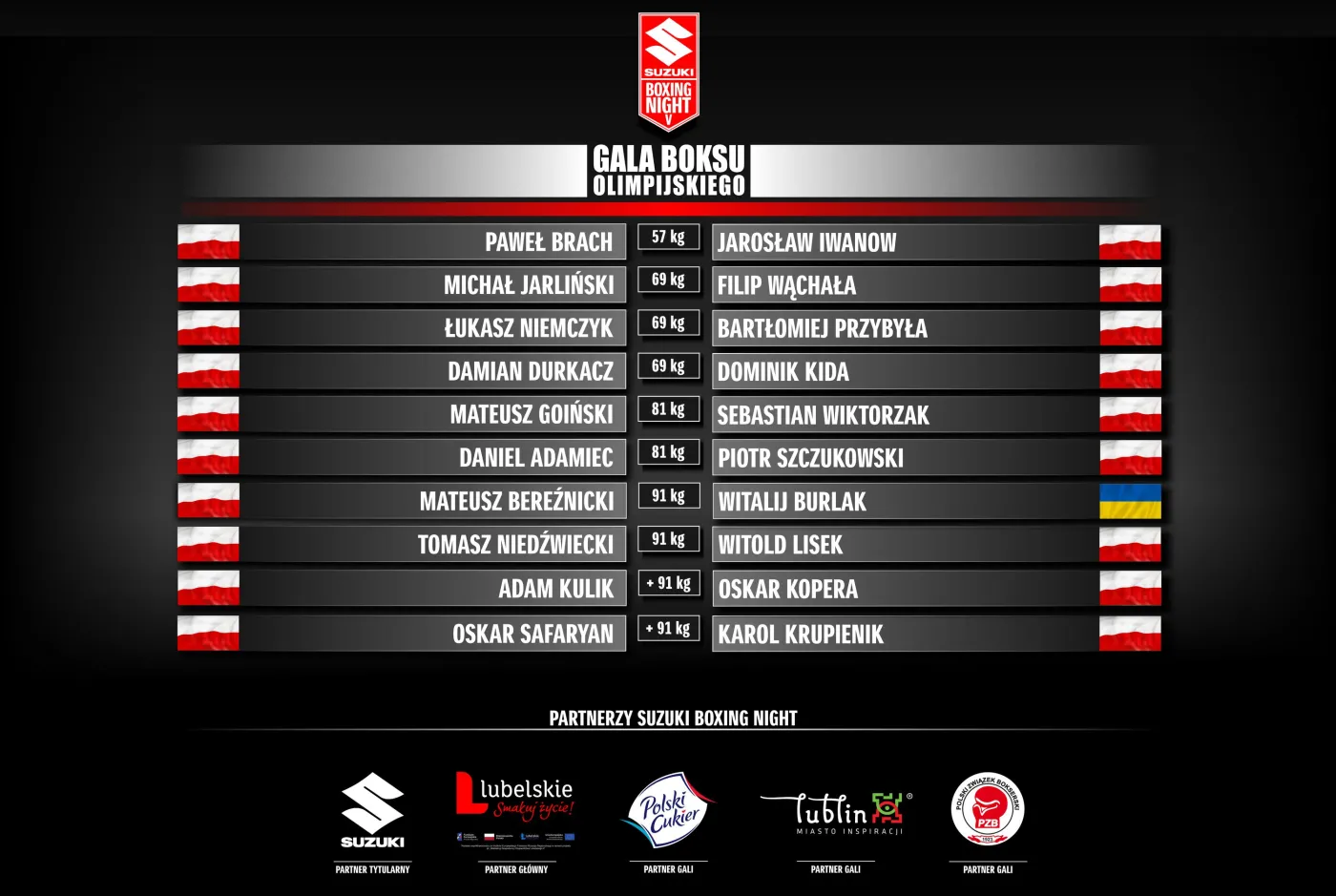 Suzuki Boxing Night V