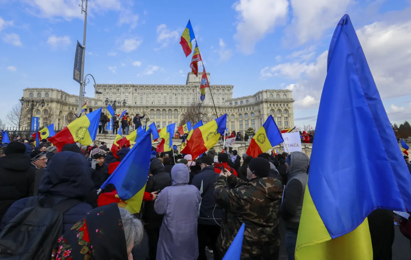Szturm na rumuński parlament przy wtórze okrzyków: "Wolność!"