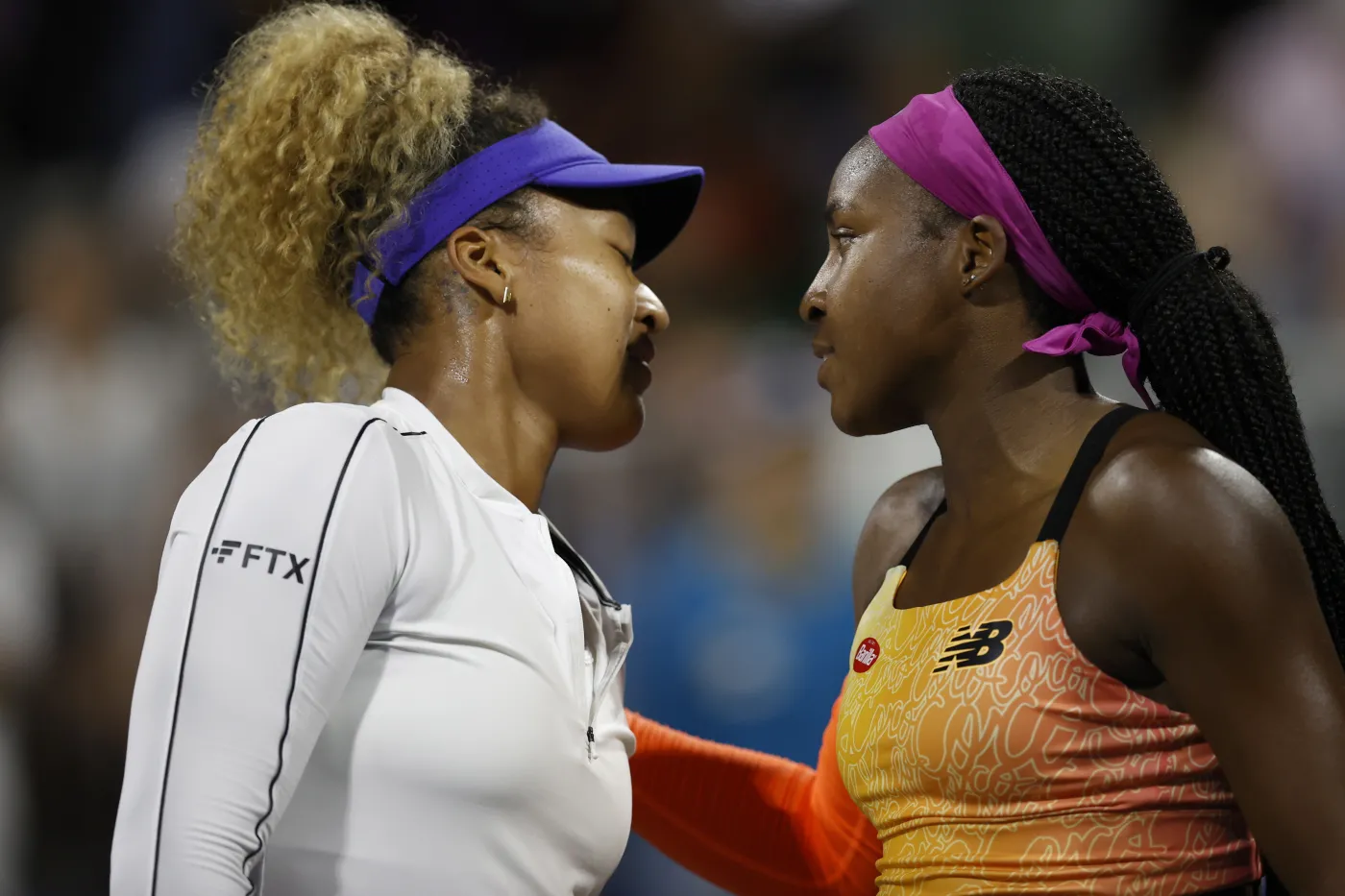 Naomi Osaka ambitnie walczyła, ale Coco Gauff nie dała rady