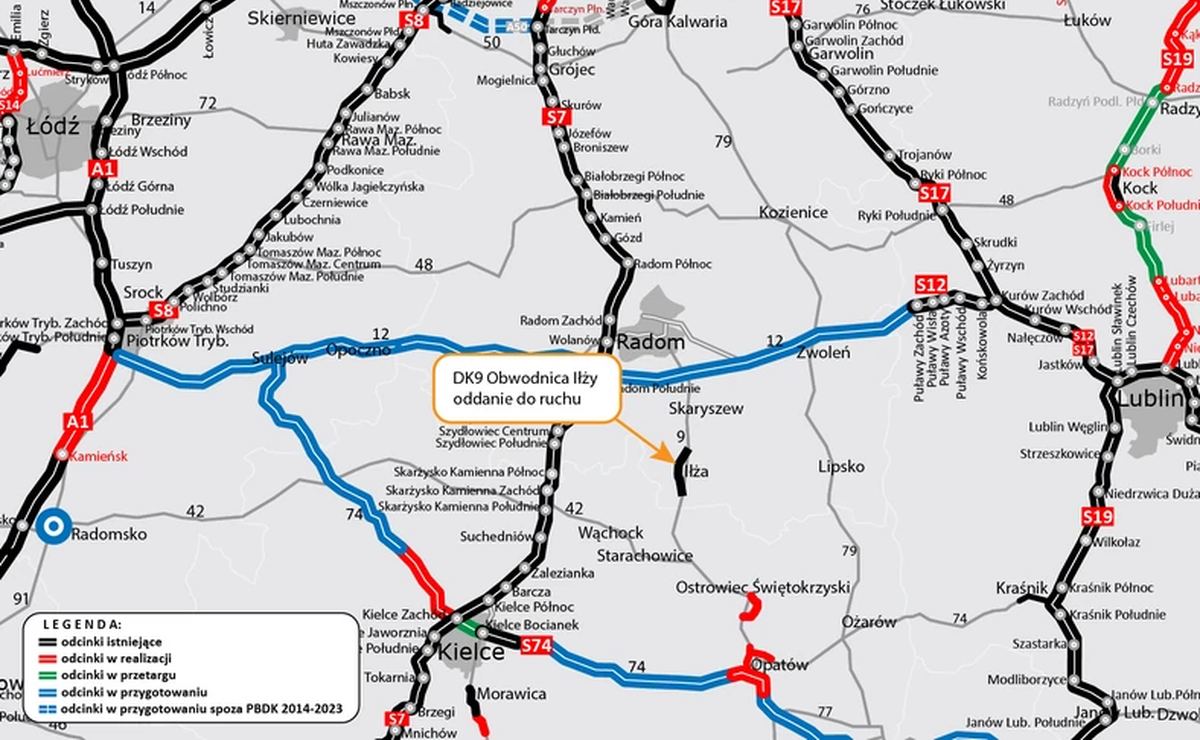 Obwodnica Iłży na trasie Radom-Rzeszów gotowa. Radość po 20 latach