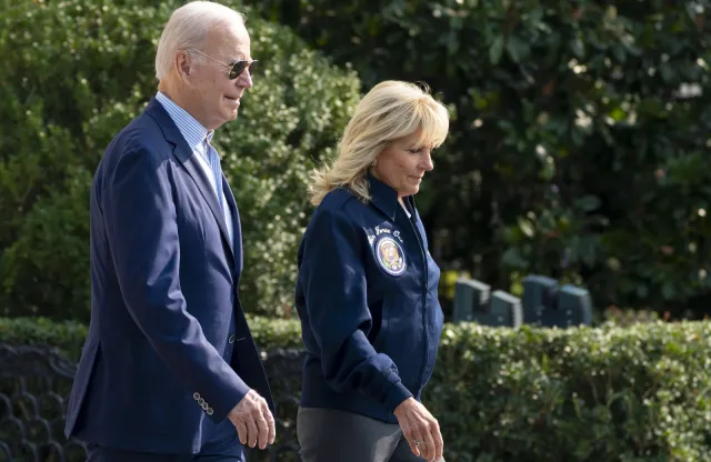 Prezydent Biden przyleciał do Londynu na pogrzeb królowej Elżbiety II