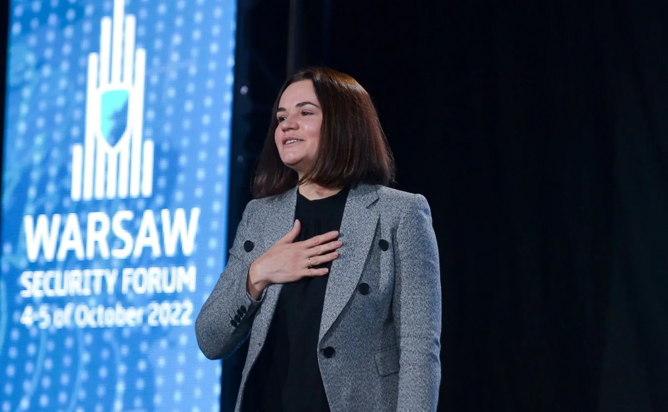 Cichanouska zapewnia: Białoruska armia nie zaatakuje Ukrainy