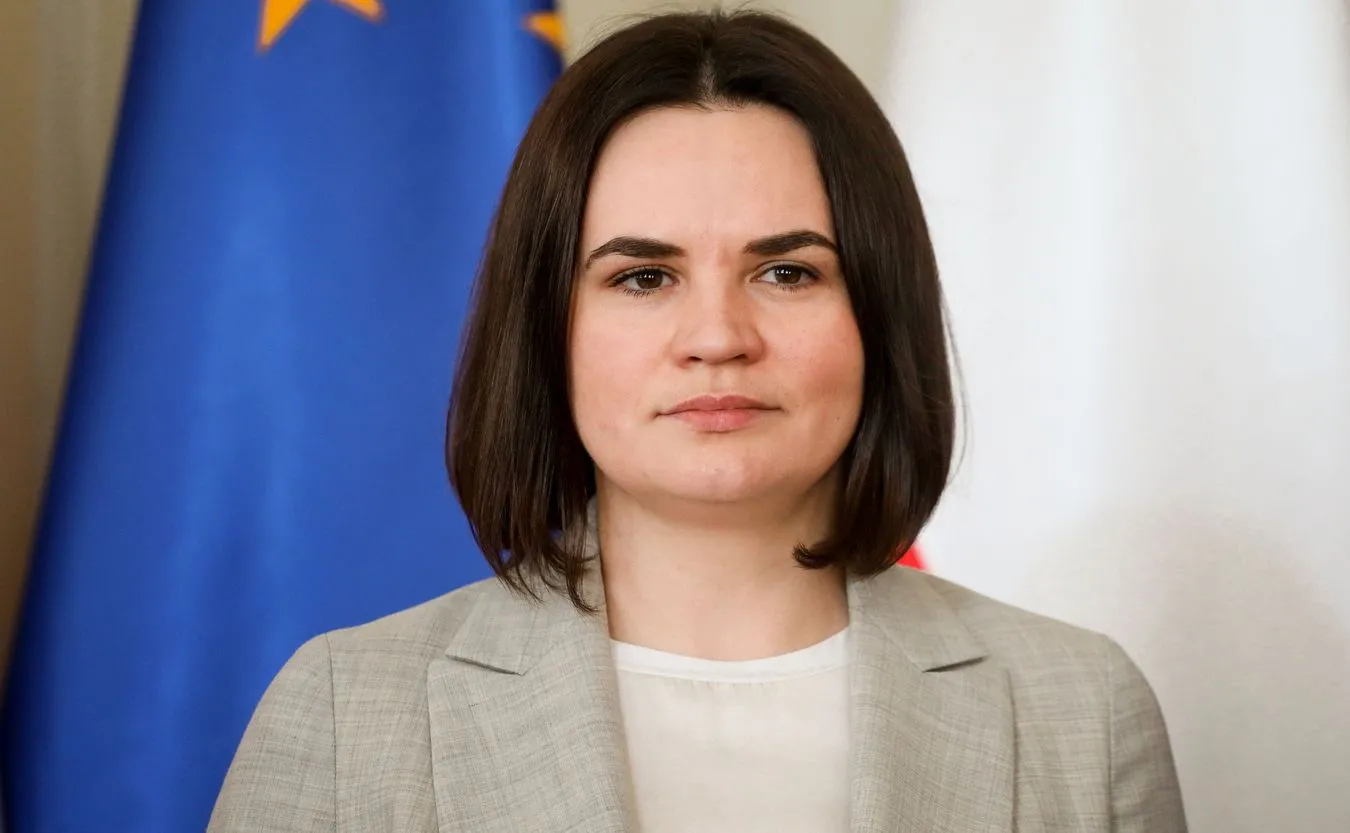 Liderka białoruskiej opozycji Cichanouska apeluje do UEFA