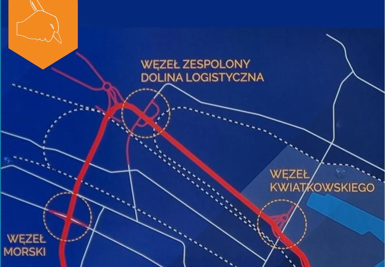 Droga Czerwona do budowy