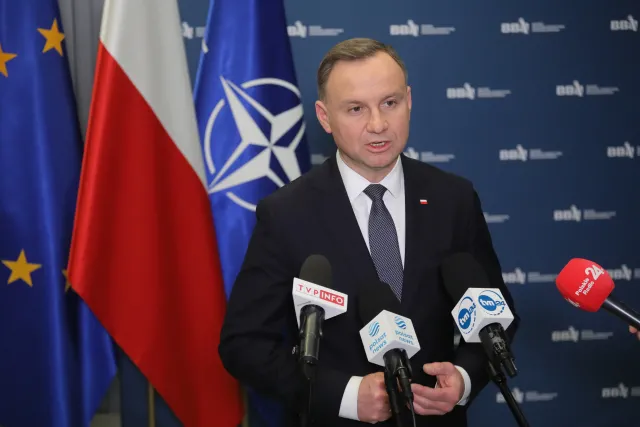 Prezydent Duda: Najprawdopodobniej była to ukraińska rakieta S-300 wystrzelona w obronie