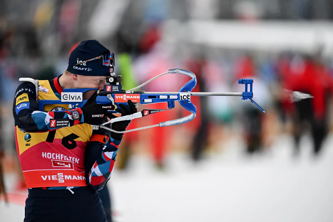 Czwarty triumf w sezonie Boe. Polacy w Hochfilzen nie startowali