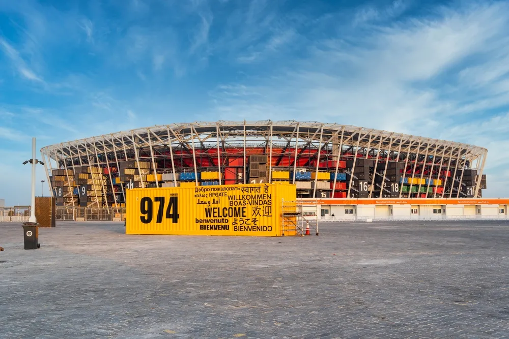 Stadion 974: Zbudowany, by zniknąć