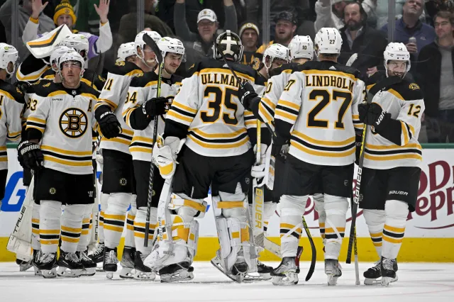 Bruins lepsi od Stars w meczu liderów. Zdecydowała bramka Pasternaka [WIDEO]