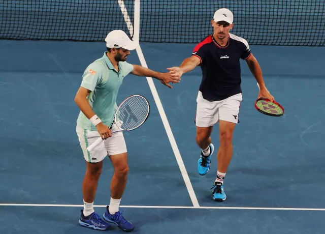Zieliński i Nys nie dali rady. Porażka w finale debla Australia Open [WIDEO]