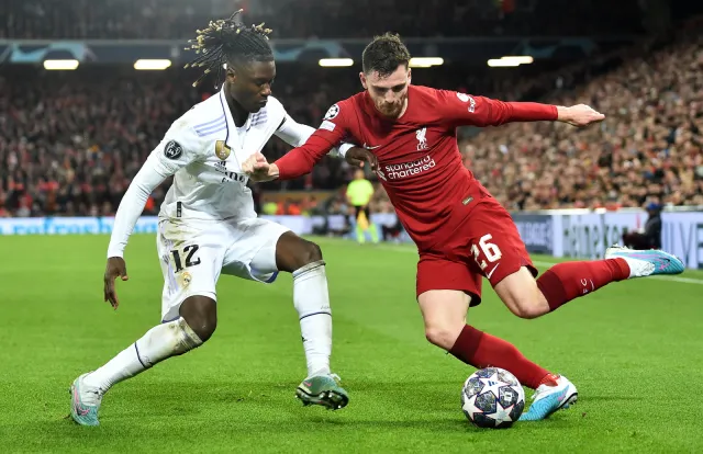 Piłkarska LM. Grad goli w meczu Real Madryt - Liverpool, wygrana Napoli