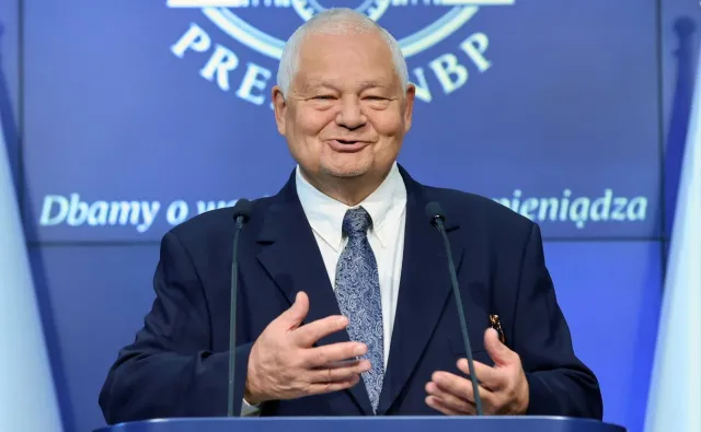 Glapiński o inflacji: Rozpoczął się gwałtowny ruch w dół