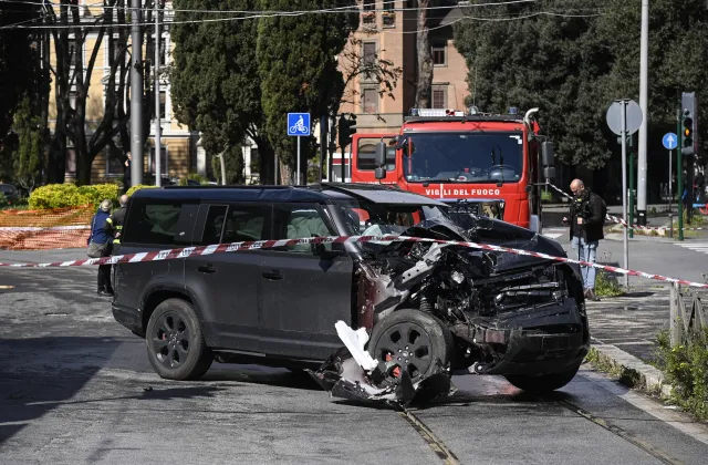 Ciro Immobile miał wypadek samochodowy. Zderzył się z tramwajem [WIDEO]