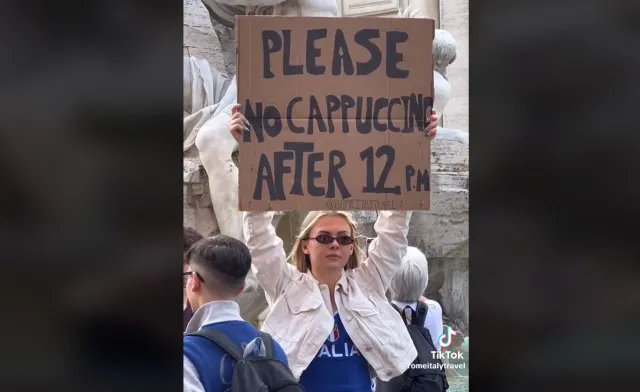 Akcja w Rzymie: Nie zamawiajcie cappuccino po godzinie 12