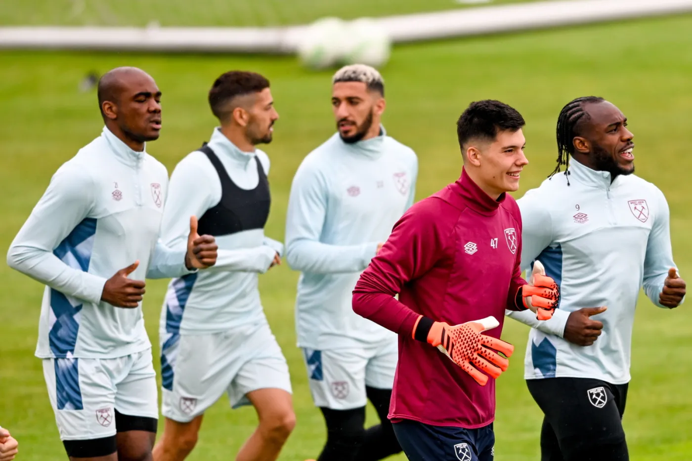 West Ham United trening