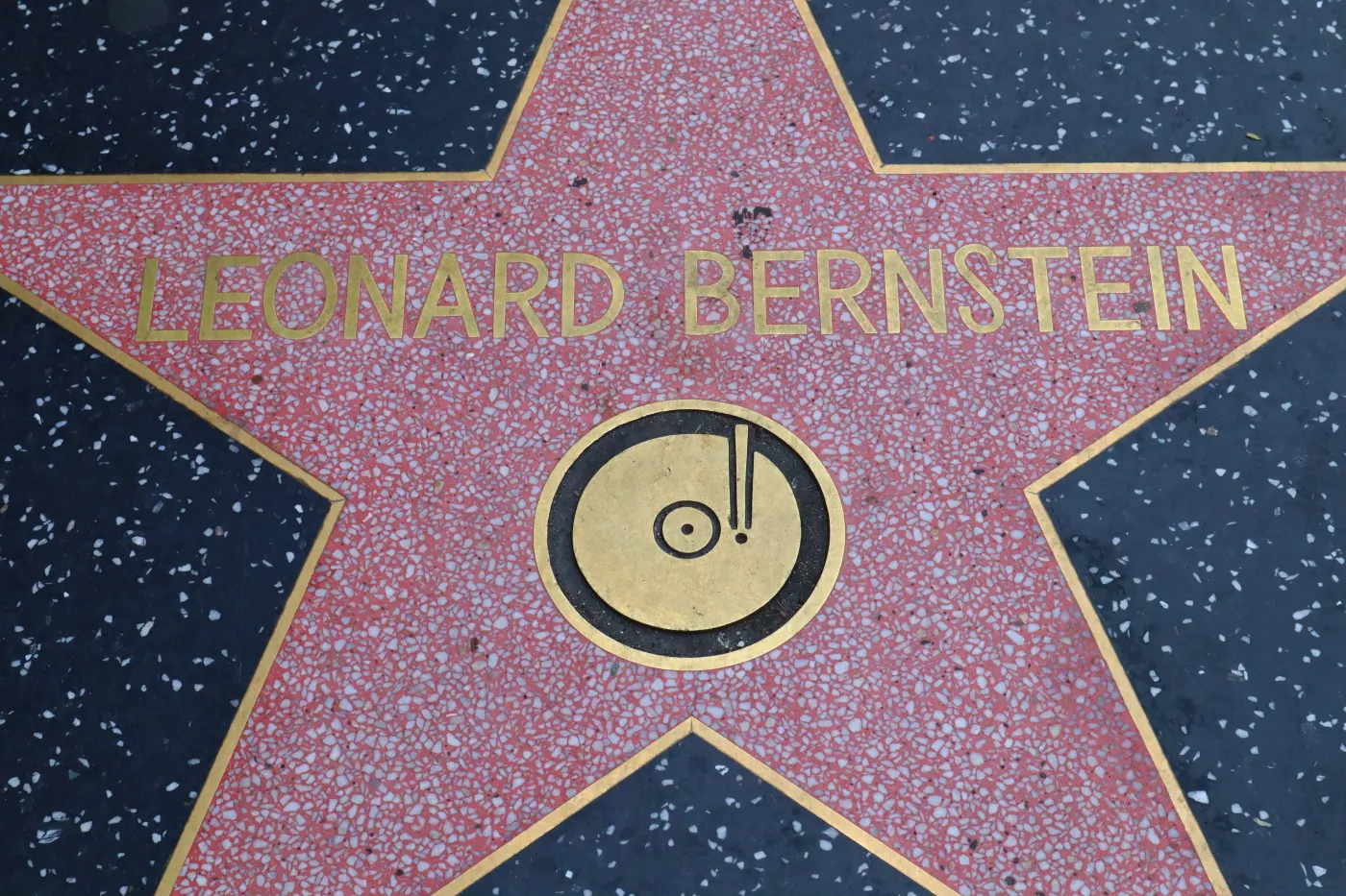 Leonard Bernstein, Aleja Gwiazd