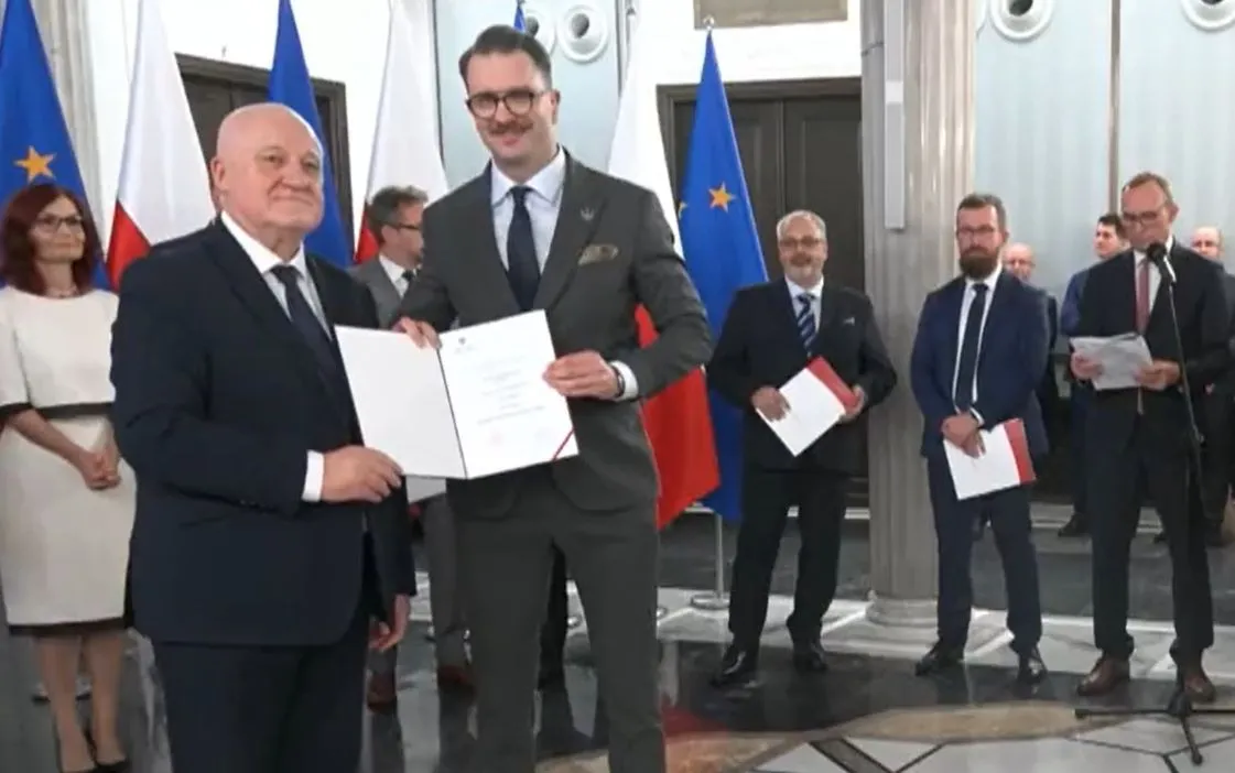 Łukasz Mejza w Sejmie